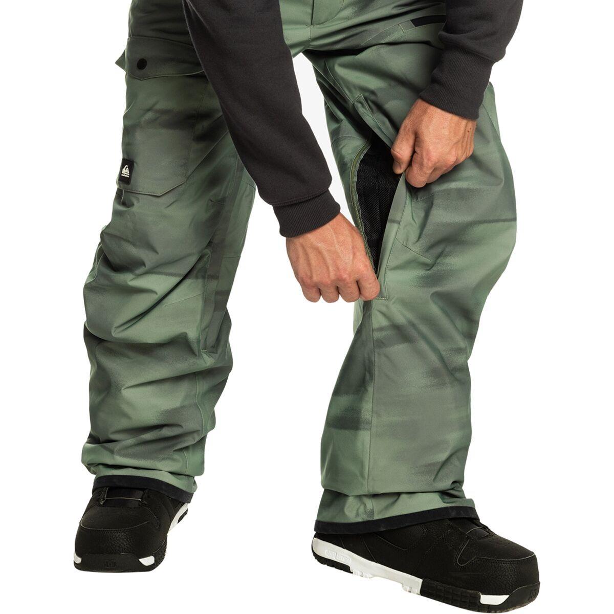 Quiksilver Utility Bib Pant - Men's  | True Black