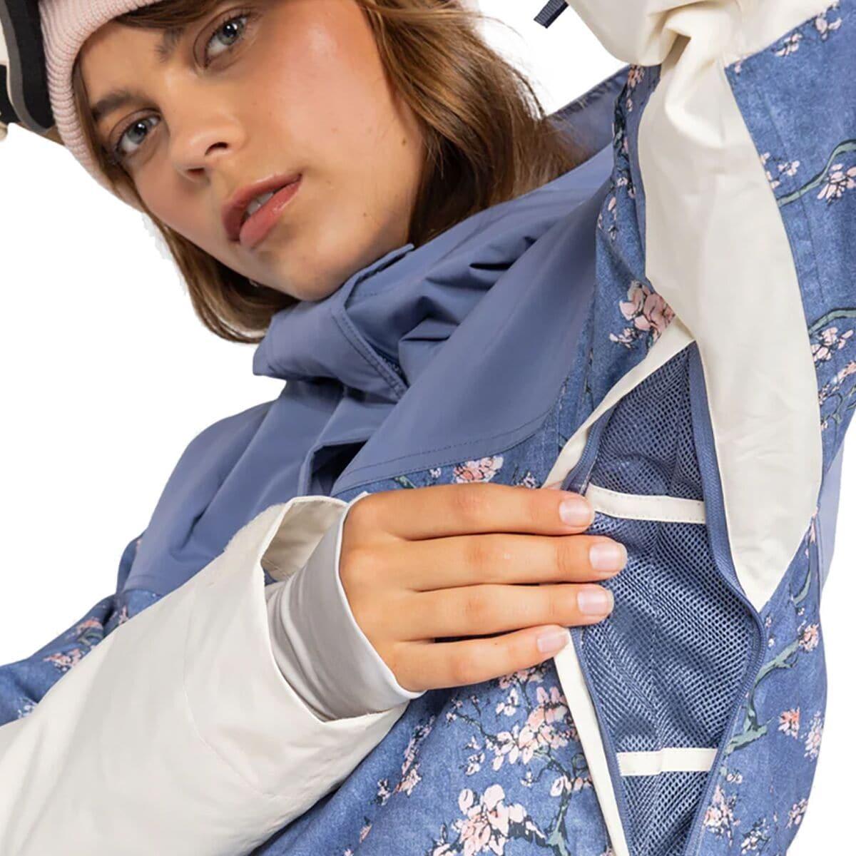 Roxy Chloe Kim Parka Snow Jacket - Women's  | Wild Wind Chloe Blossom