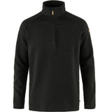 Fjallraven Ovik Lite Fleece 1/2-Zip Jacket - Men's | Black