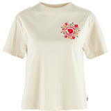 Fjallraven Fjallblomster T-Shirt - Women's | Chalk White