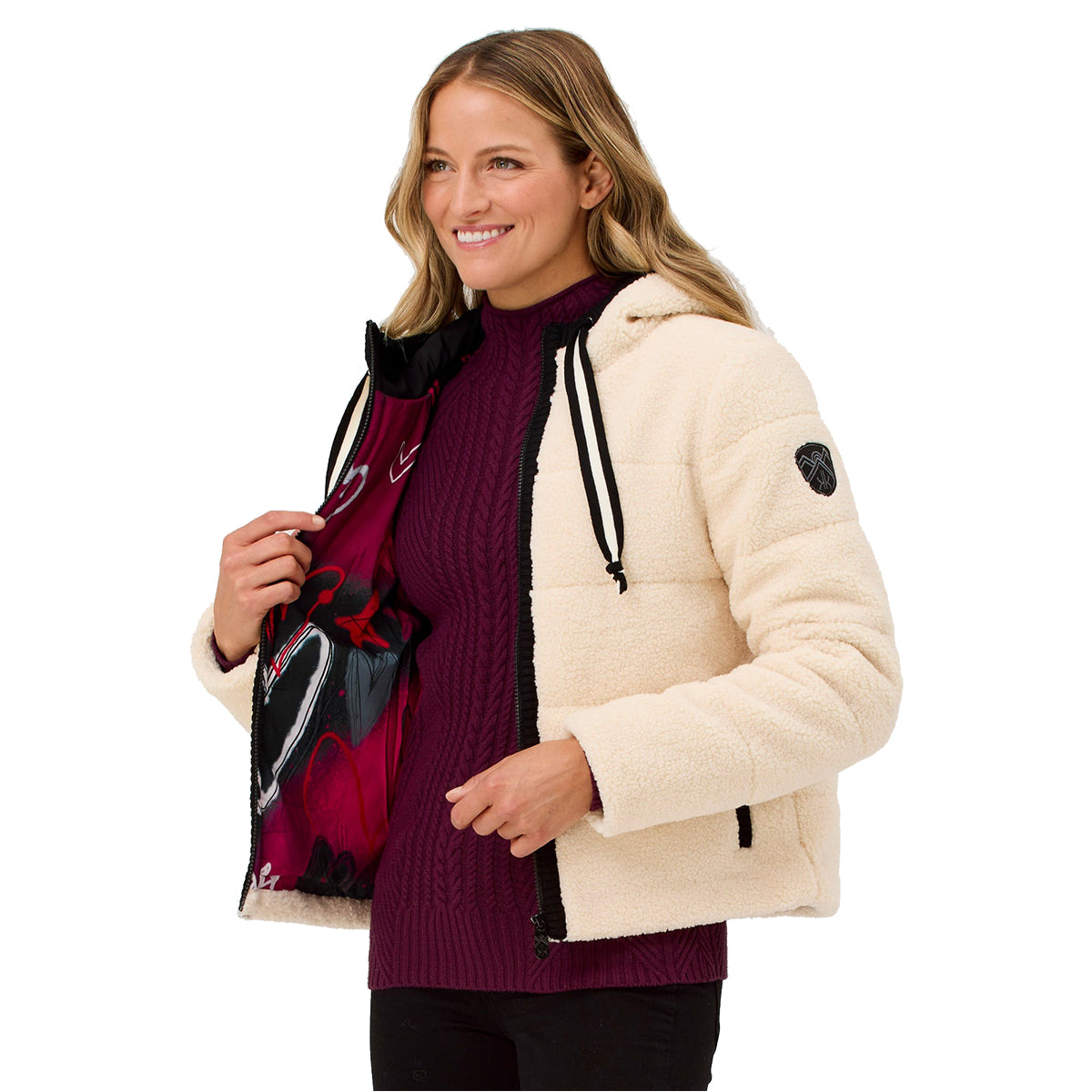 Krimson Klover Bella Fleece Jacket - Women's | Natural