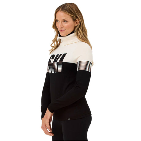 Krimson Klover Slopeside Turtleneck Sweater - Women's | Black
