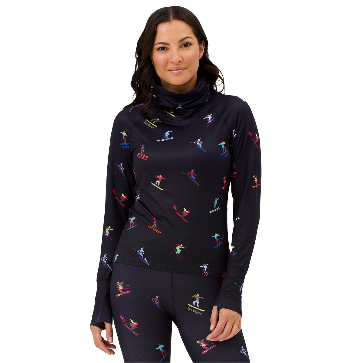 Krimson Klover Multi Skiers Turtleneck - Women's | Black