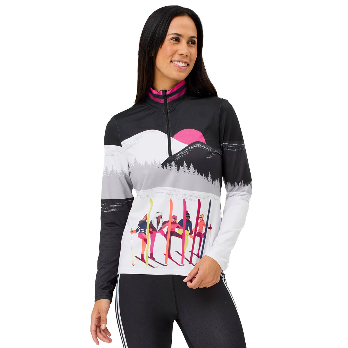 Krimson Klover Amiche 1/4-Zip Top - Women's | Black