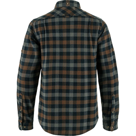 Fjallraven Fjallglim Flannel Shirt - Men's  | Black/Grey