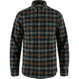 Fjallraven Fjallglim Flannel Shirt - Men's  | Black/Grey