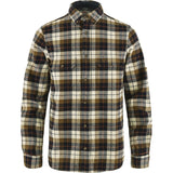 Fjallraven Singi Heavy Regular Fit Flannel Shirt - Men's  | Chalk White/Dark Navy