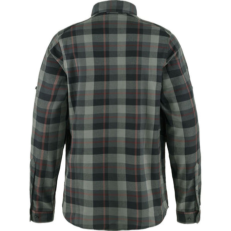 Fjallraven Fjallglim Flannel Shirt - Men's  | Black/Grey