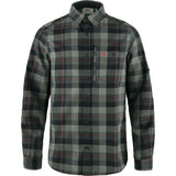 Fjallraven Fjallglim Flannel Shirt - Men's  | Black/Grey
