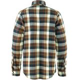 Fjallraven Fjallglim Flannel Shirt - Men's  | Wood Brown/Chalk White