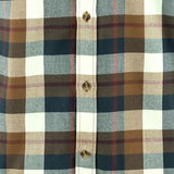 Fjallraven Fjallglim Flannel Shirt - Men's  | Wood Brown/Chalk White