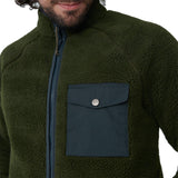 Fjallraven Vardag Pile Fleece Jacket - Men's  | Deep Forest