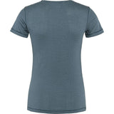 Fjallraven Abisko Cool T-Shirt - Women's  | Indigo Blue