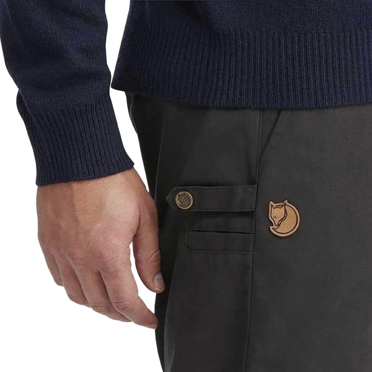 Fjallraven Sormland Long Tapered Trousers - Mens  | Dark Grey