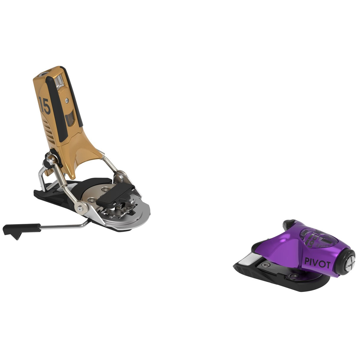 Look Pivot 2.0 15 GW Ski Binding - 2026 | Purple Gold
