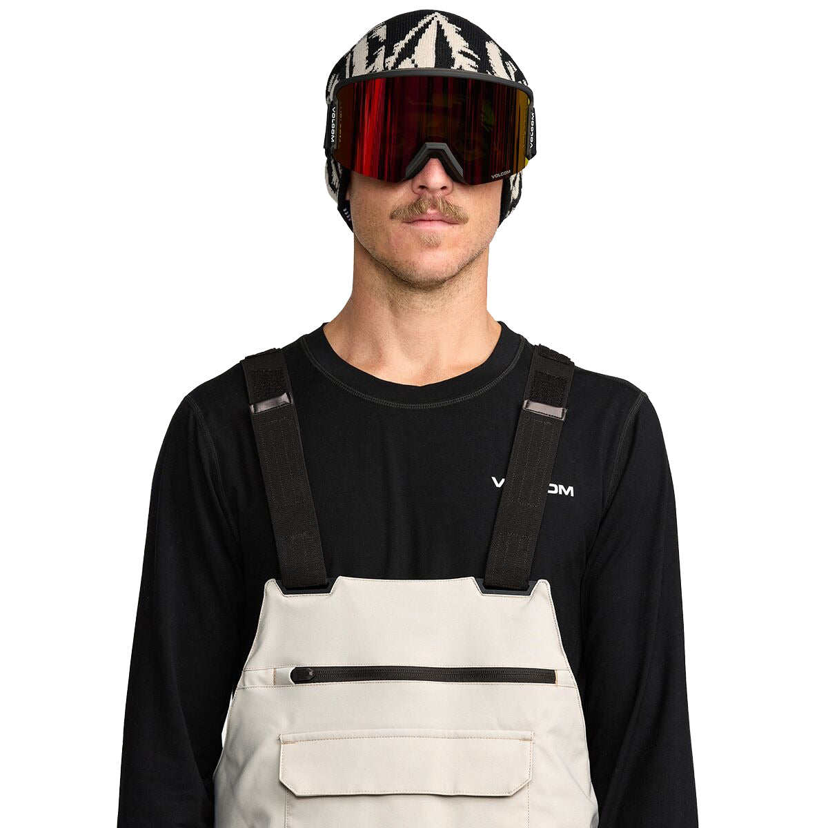 Volcom Roan Bib Overall - Men's | Stone