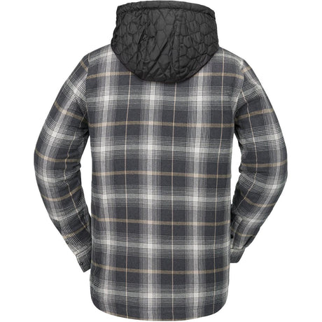 Volcom Insulated Riding Flannel Jacket - Men's  | Heather Black