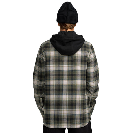 Volcom Kenson Insulated Flannel - Men's | Black Green