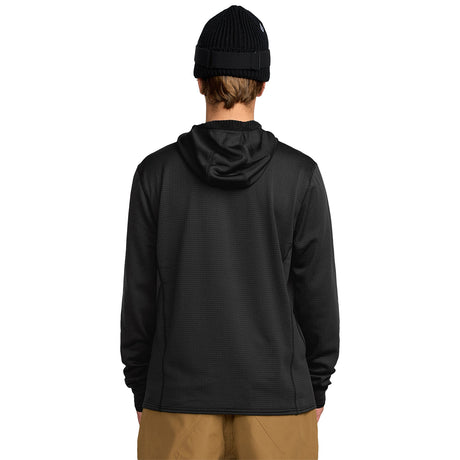Volcom Gridlock Hooded Pullover Fleece - Men's | Black