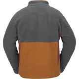 Volcom Fleecer Full Zip Fleece - Mens  | Charcoal