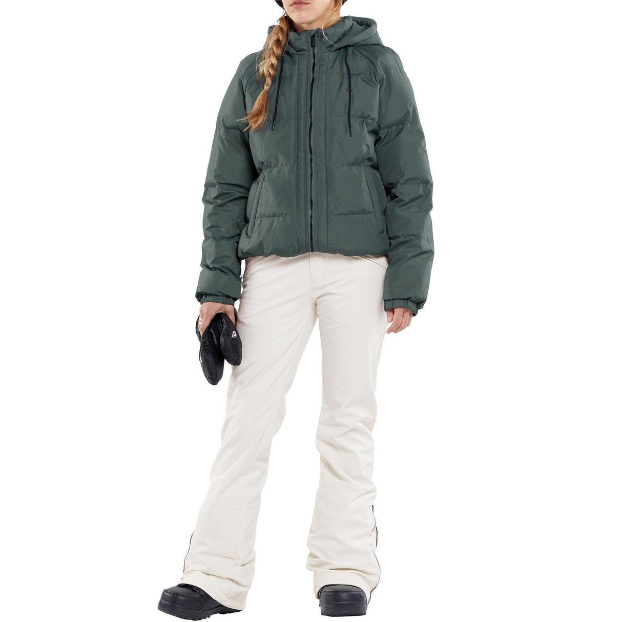 Volcom Battle Stretch High Rise Pant - Women's  | Moonbeam