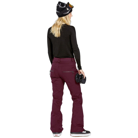 Volcom Genus Stretch Pant - Women's  | Burgundy