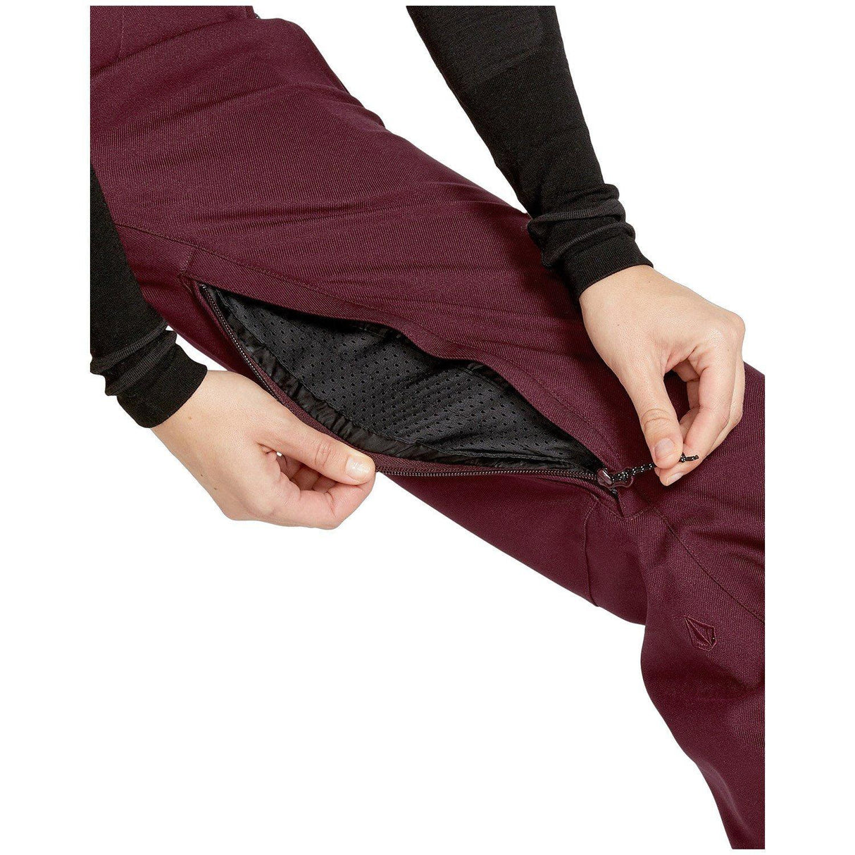 Volcom Genus Stretch Pant - Women's  | Burgundy