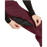 Volcom Genus Stretch Pant - Women's  | Burgundy