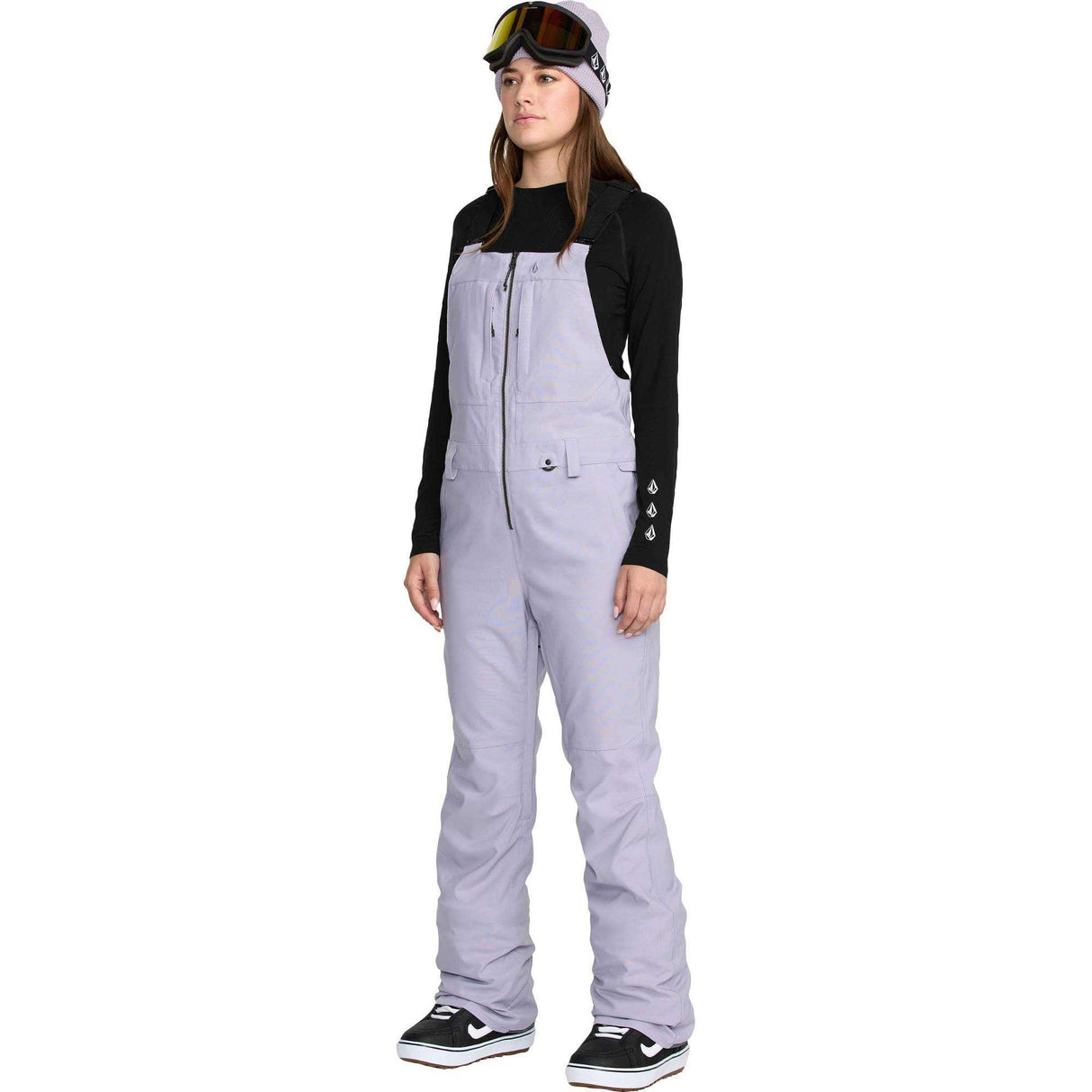 Volcom Swift Bib Overall - Women's | Lavender Aura