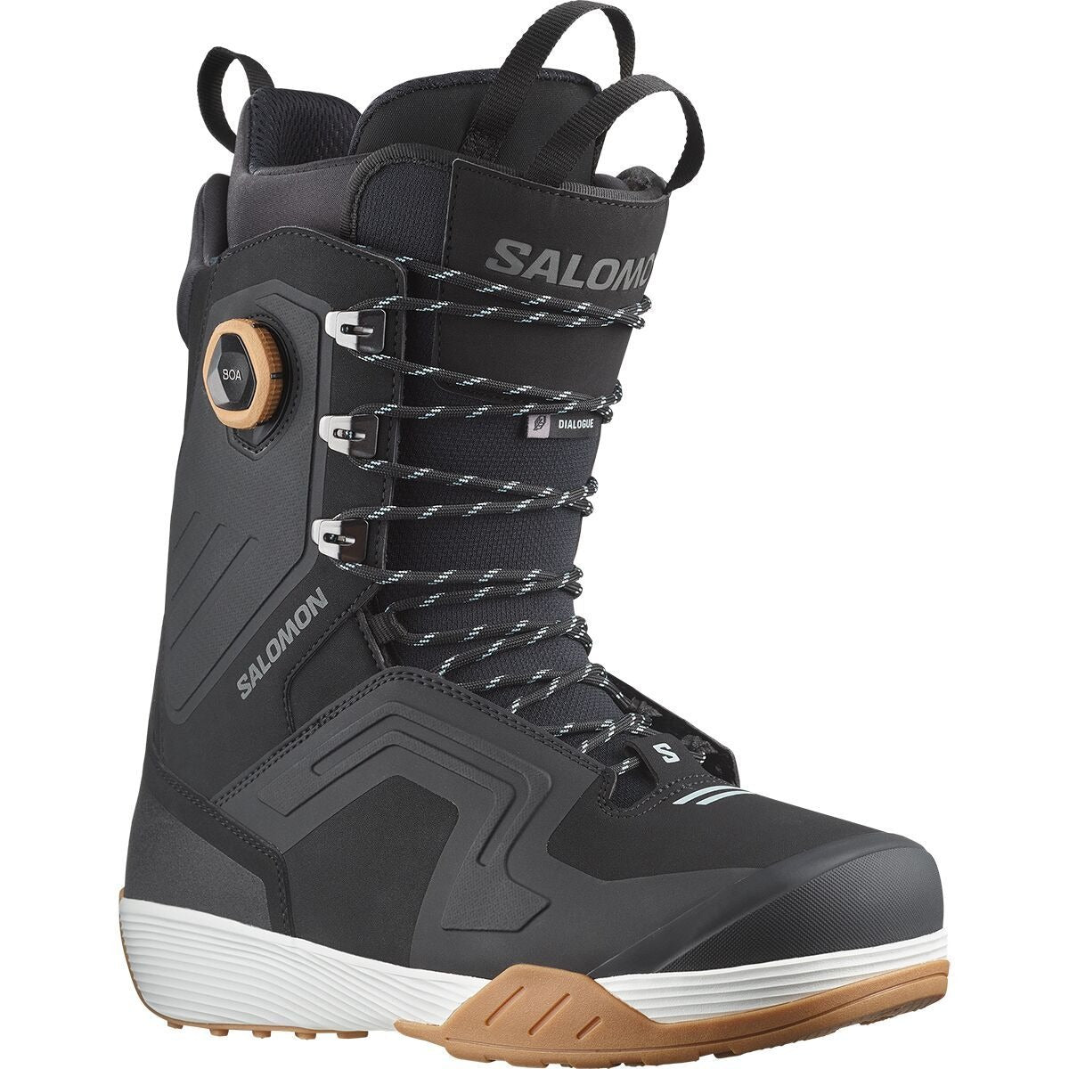 Salomon Dialogue Lace SJ BOA Snowboard Boot - 2026 | Black