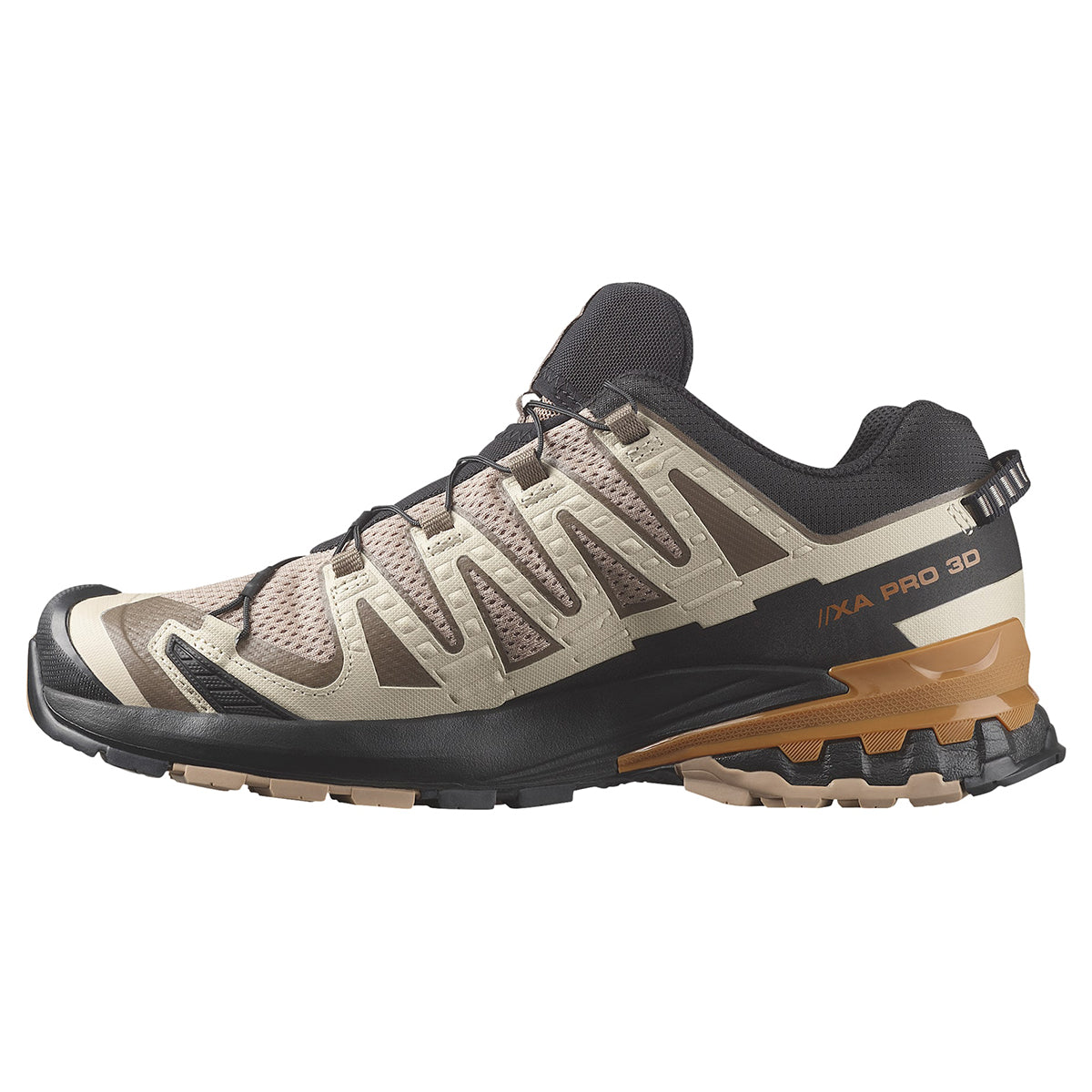 Salomon XA Pro 3D V9 Trail Running Shoe - Men's | Natural/Black/Sugar Almond