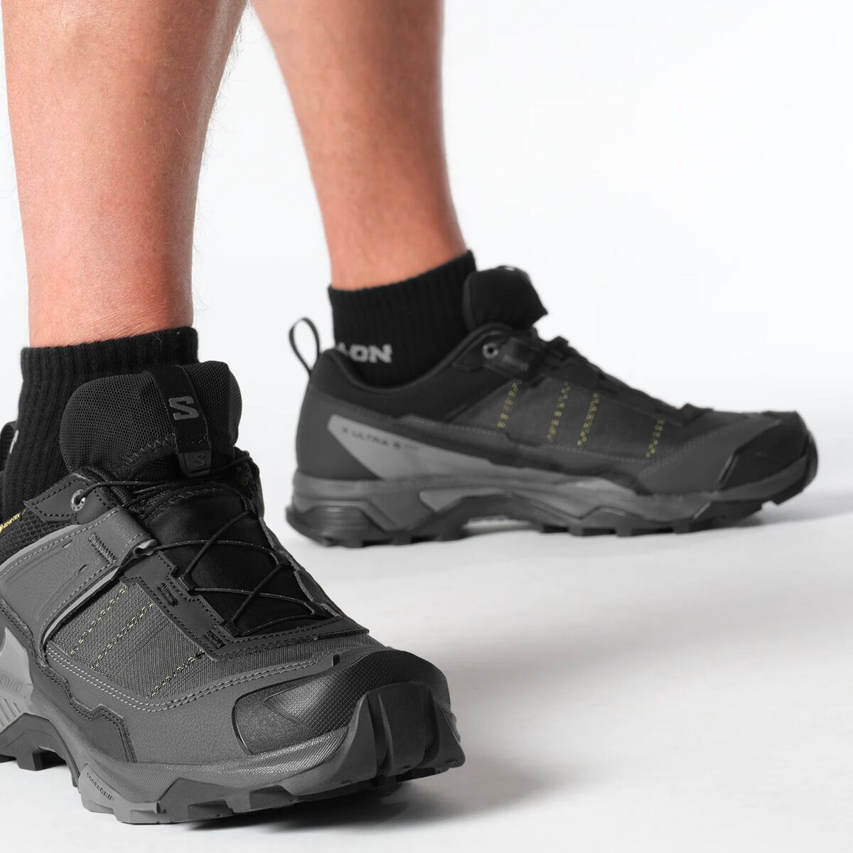 Salomon X Ultra 5 GTX Hiking Shoe - Men's | Black/Asphalt/Castlerock