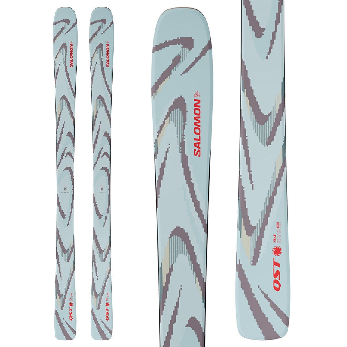 Salomon QST 94 Ski - 2026 | Iced Aqua/Nirvana/Red