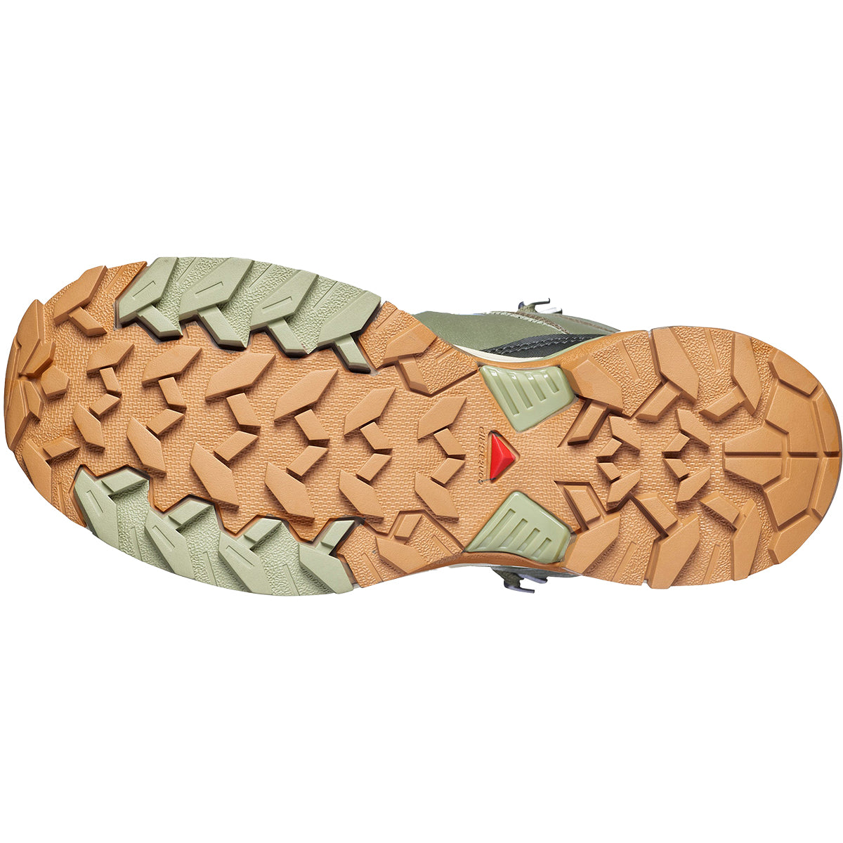 Salomon X Ultra 360 Edge Mid GTX Hiking Boot - Women's | Tea/Deep Lichen Green/Brunnera Blue