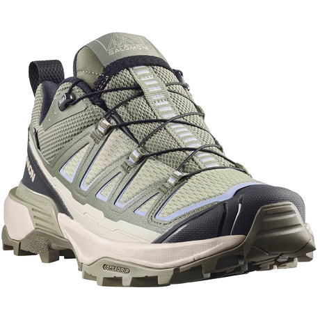 Salomon X Ultra 360 Edge GTX Hiking Shoe - Women's | Tea/Deep Lichen Green/Brunnera Blue