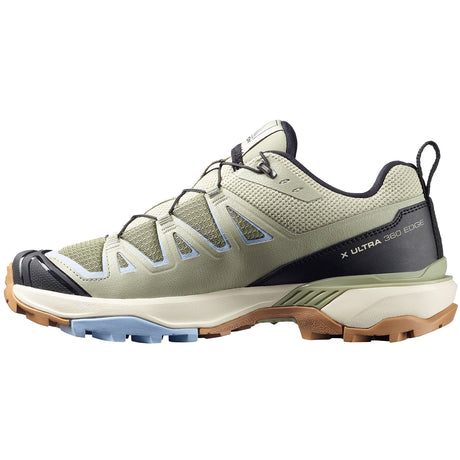 Salomon X Ultra 360 Edge Hiking Shoe - Women's | Deep Lichen Green/Tea/Brunnera Blue