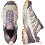 Salomon X Ultra 360 Edge Hiking Shoe - Women's | Silver Cloud/Vanilla Ice/Burlwood