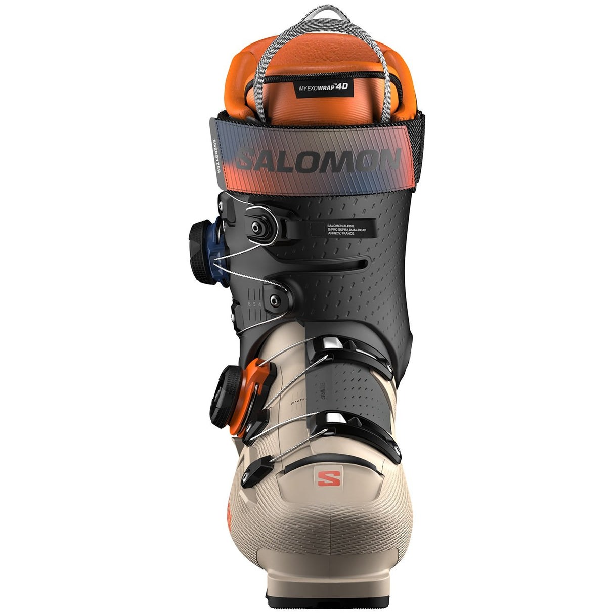 Salomon S/Pro Supra Dual BOA 120 GW Ski Boot - 2026 | Humus/Black/Orange Tiger