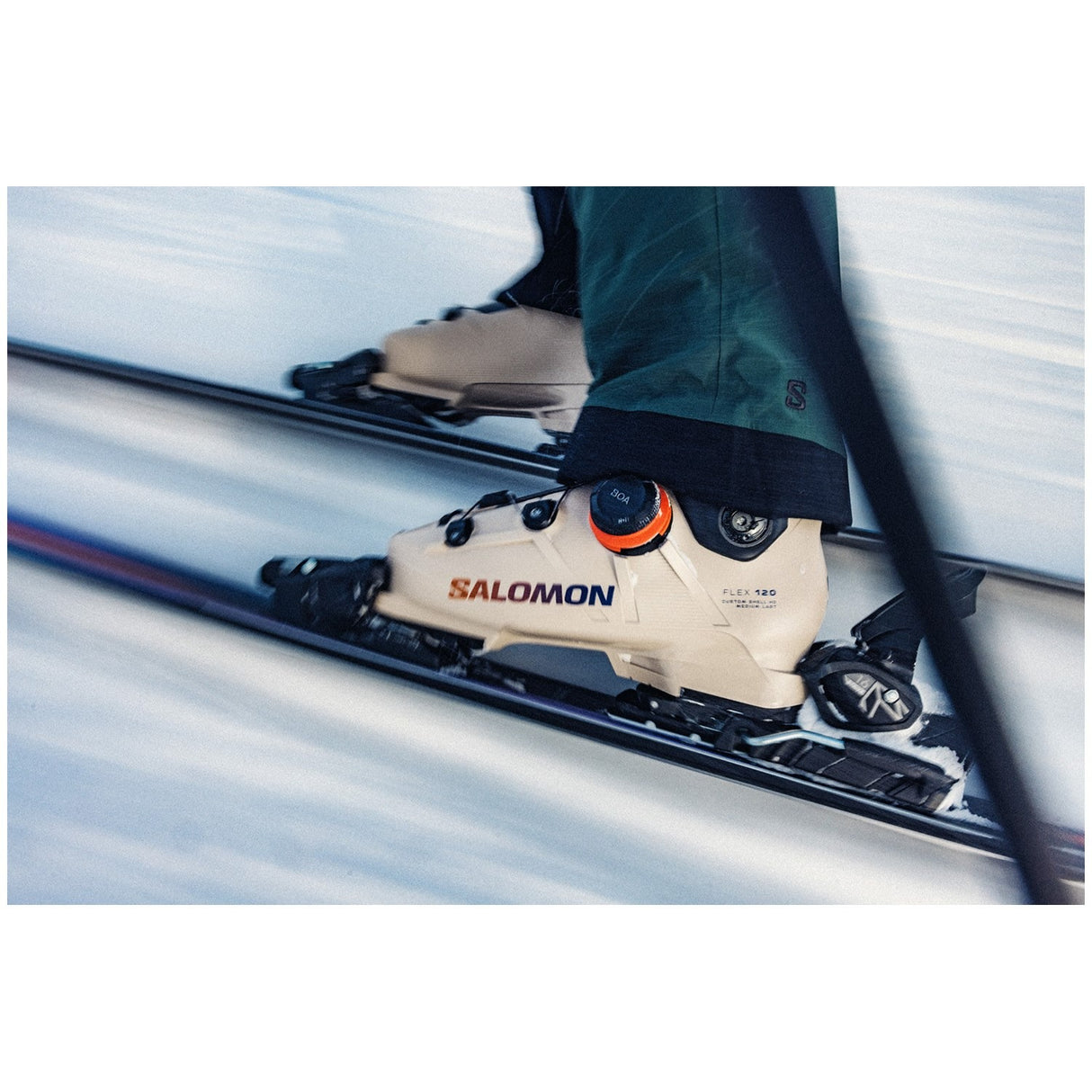 Salomon S/Pro Supra Dual BOA 120 GW Ski Boot - 2026 | Humus/Black/Orange Tiger