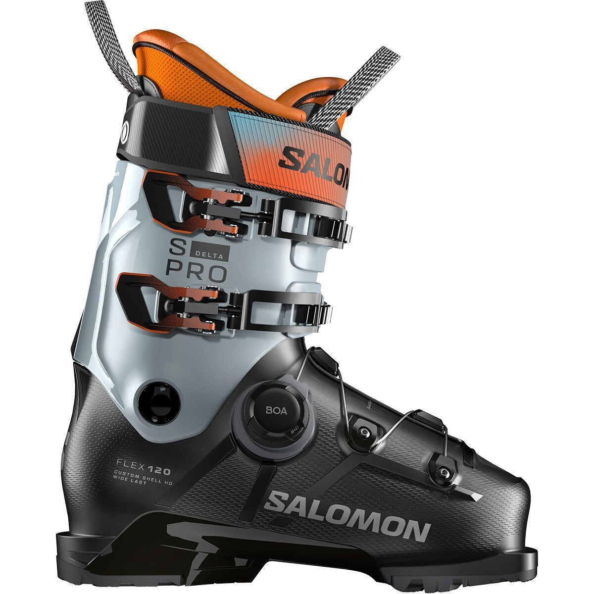 Salomon S/Pro Delta BOA 120 GW Boot - 2026 | Black/Arona/Silver Met
