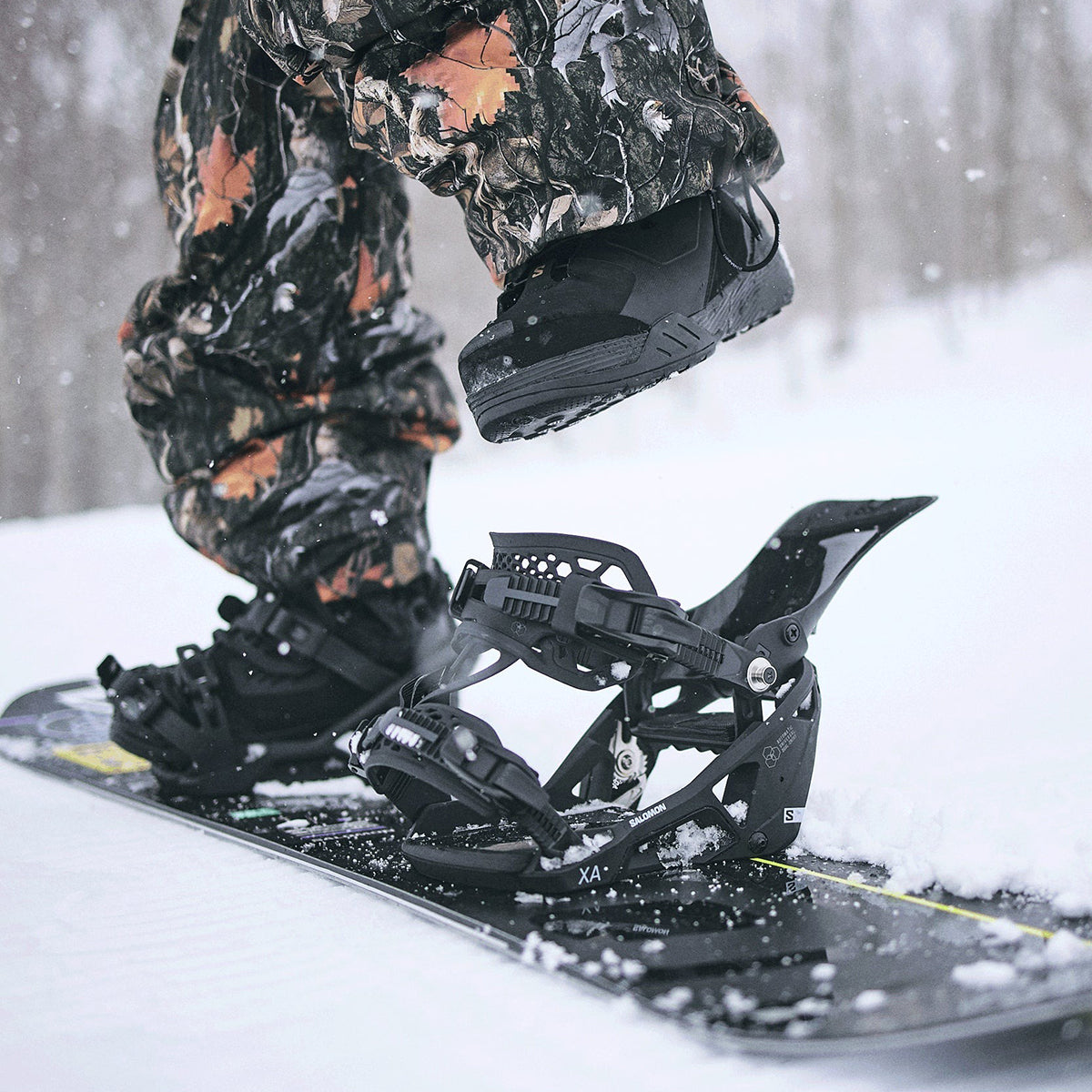Salomon XA Supermatic Snowboard Binding - 2026 | Black