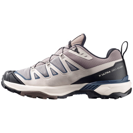 Salomon X Ultra 360 Edge Hiking Shoe - Men's | Vanilla Ice/Silver Cloud/Spellbound