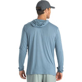 Free Fly Bamboo Lightweight Hoodie - Men's  | Blue Fog