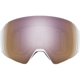 Smith 4D MAG S Goggles  | White Chunky Knit/ChromaPop Everyday Rose Gold