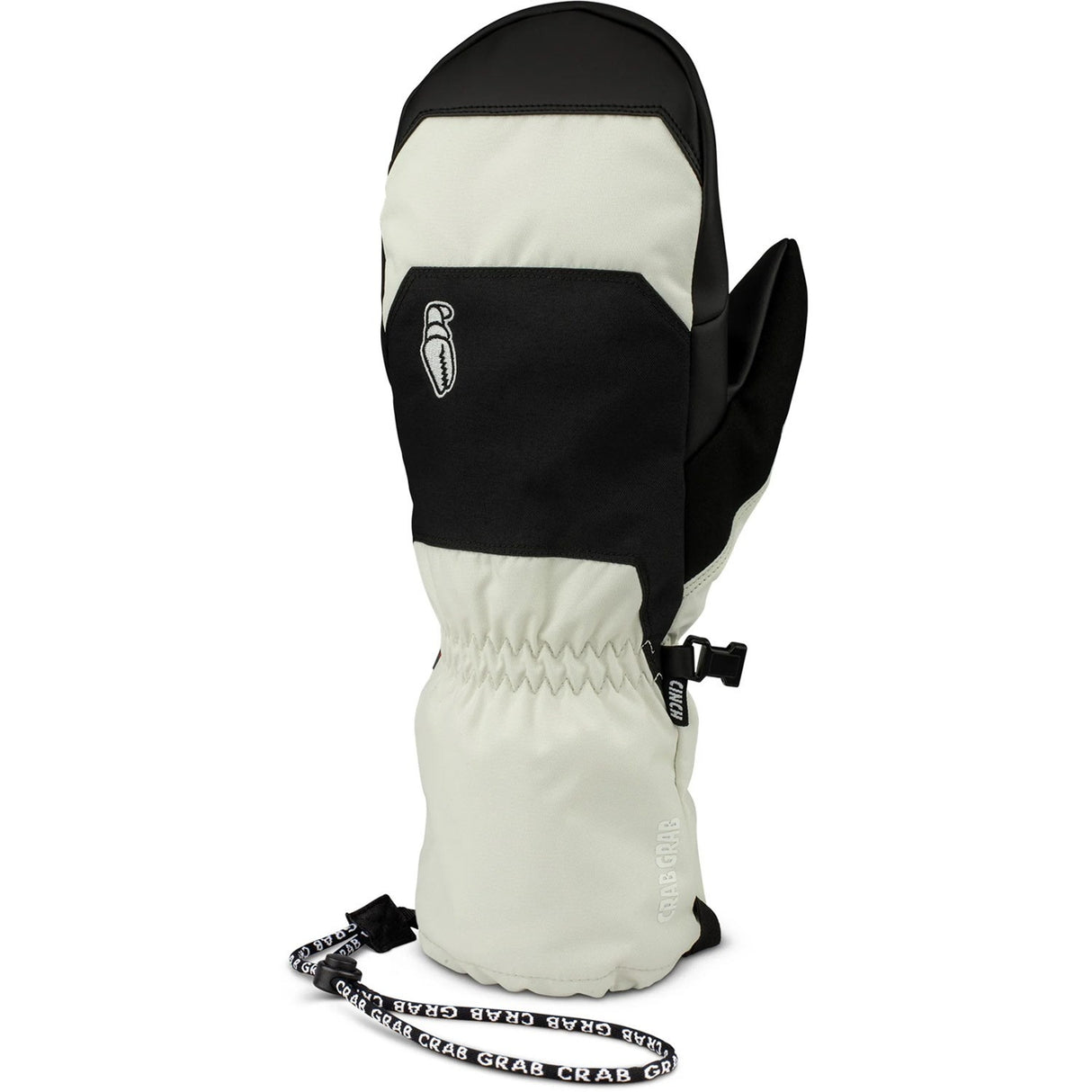 Crab Grab Cinch Mitten | Black/White