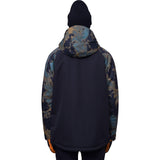 686 Geo Insulated Jacket - Men's  | Black Ripstop Colorblock