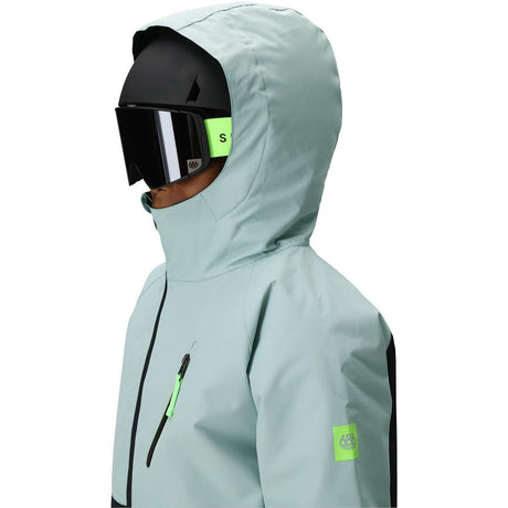 686 Hydra Insulated Jacket - Boys'  | Dusty Marine Colorblock