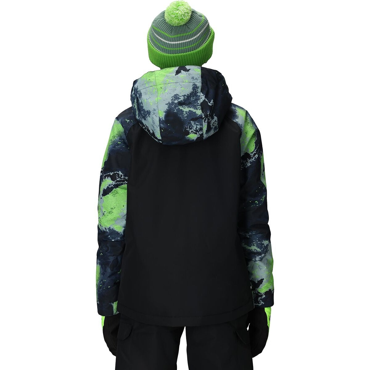 686 Geo Insulated Jacket - Boys'  | Blue Hemisphere Colorblock