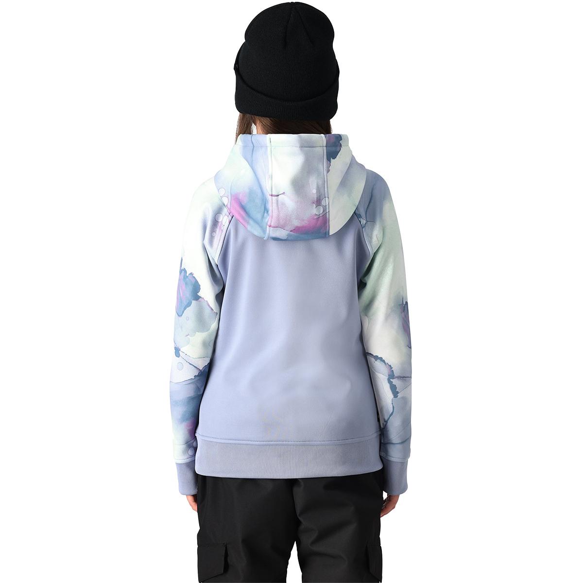 686 Bonded Fleece Hoodie - Girls'  | Purple Impression