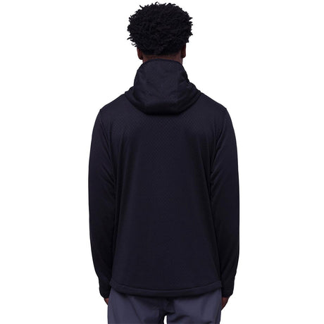 686 Mission Grid Fleece Hoodie - Men's  | Black